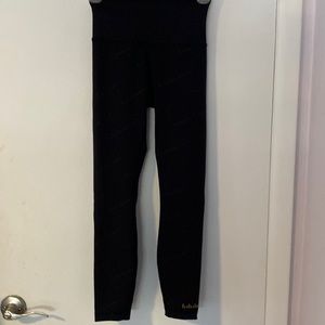 Lululemon special edition leggings with lululemon imprinted in the the pants